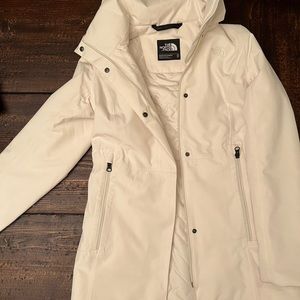 North face women’s ANCHA PARKA INSULATED XS WHITE
